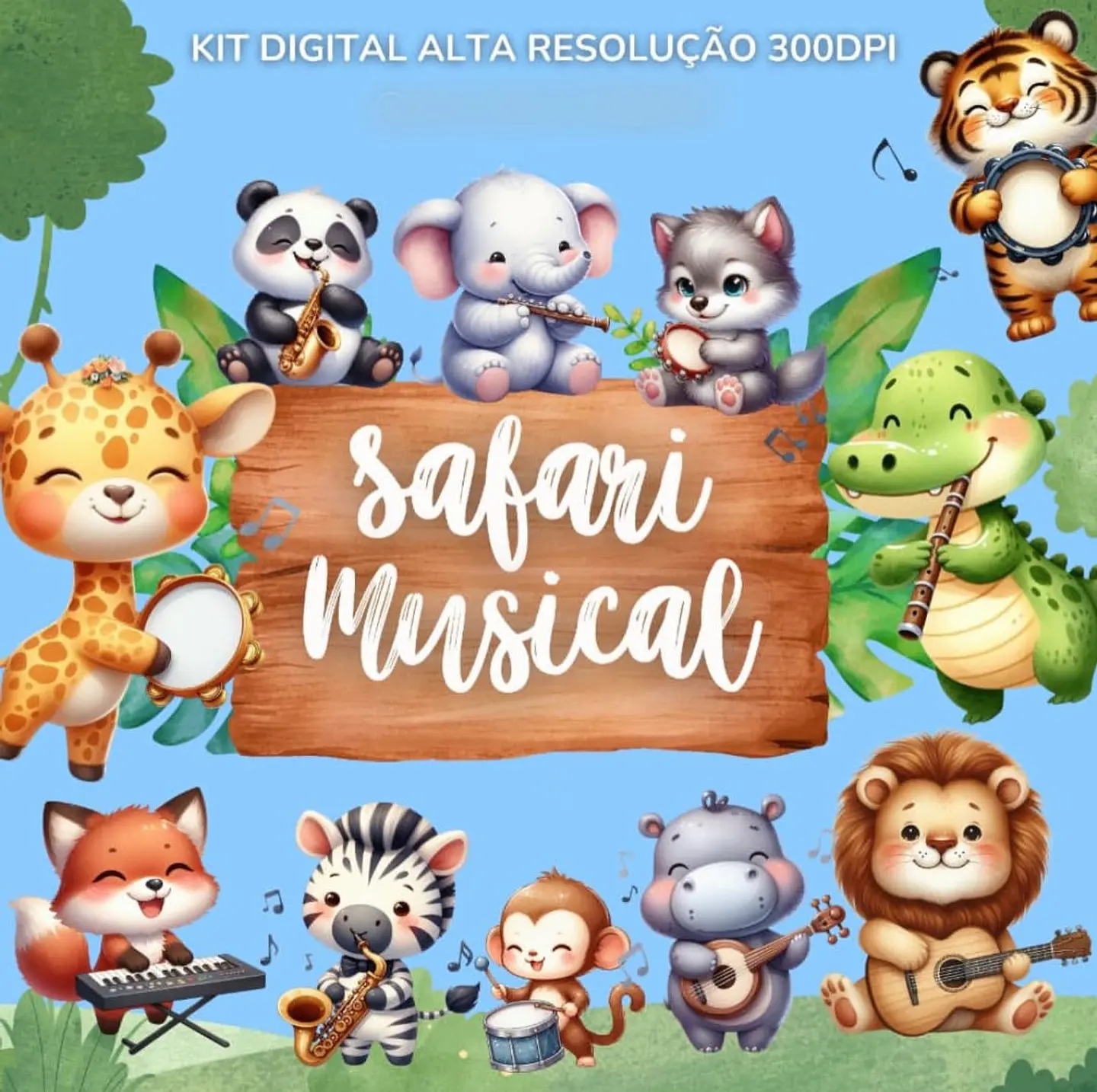 SAFARI MUSICAL- Kit Digital 1
