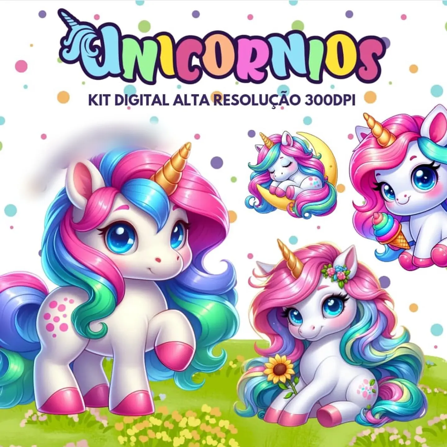 UNICÓRNIOS- Kit Digita 1