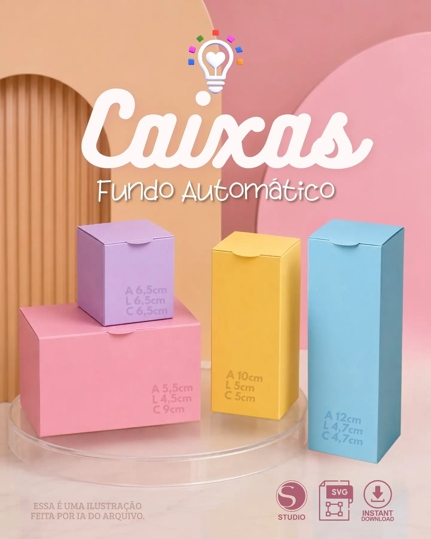 Caixas Fundo Automático - Arquivo de Corte 1