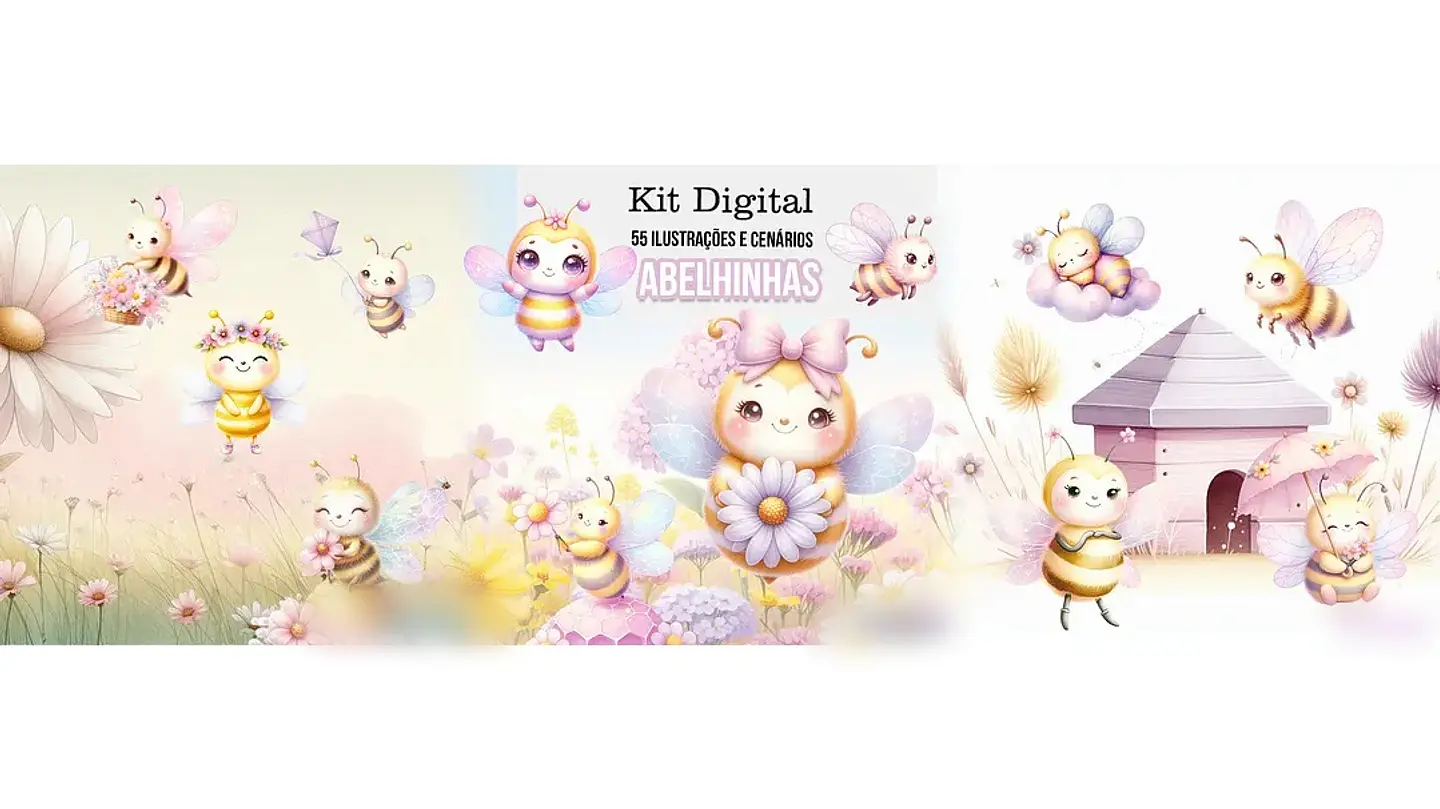 Abelhinha- Kit Digital   1
