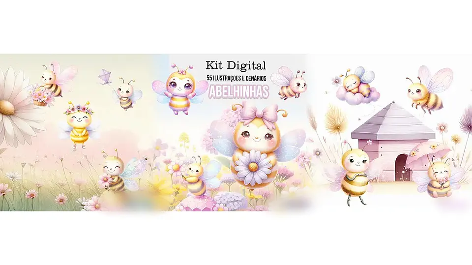 Abelhinha- Kit Digital   1