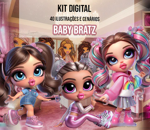 Baby Bratz- Kit Digital 