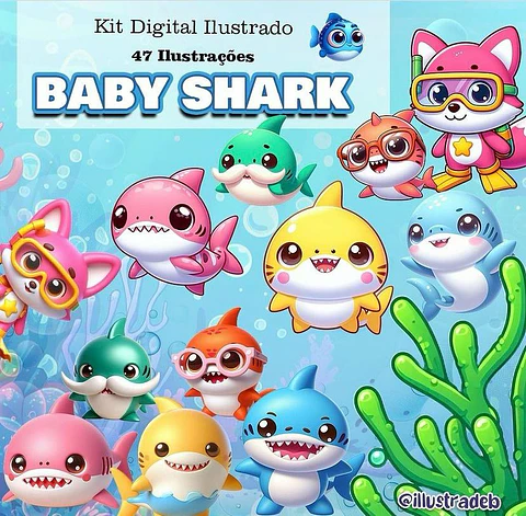 Baby Shark- Kit Digital  