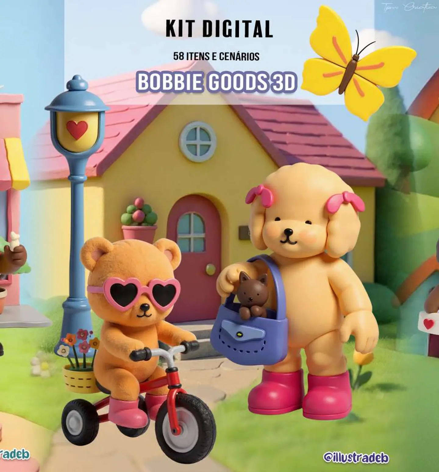 Bobbie Goods 3D- Kit Digital  1