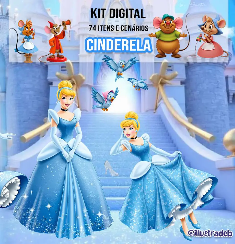 Cinderela- Kit Digital 1