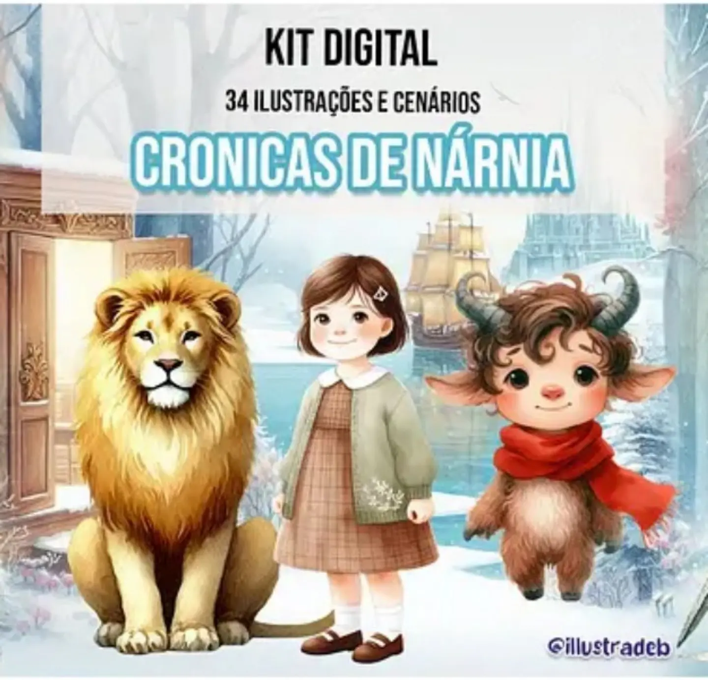 Cronicas de Nárnia- Kit Digital   1