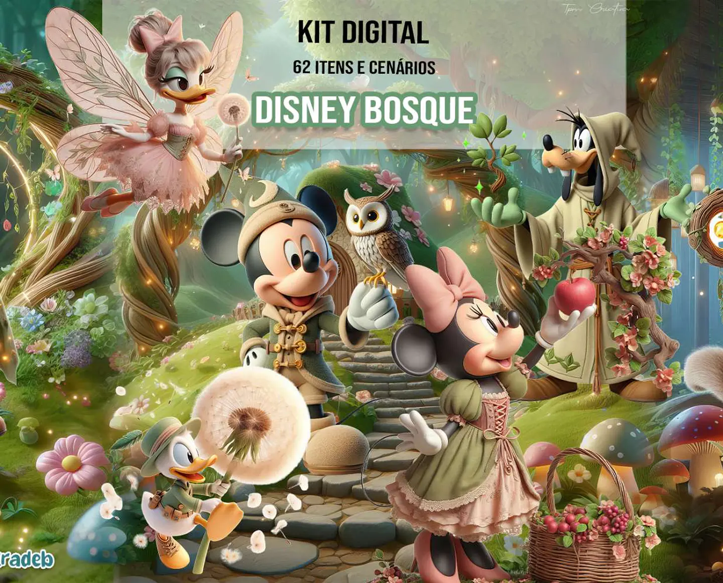 Disney Bosque- Kit Digital  1