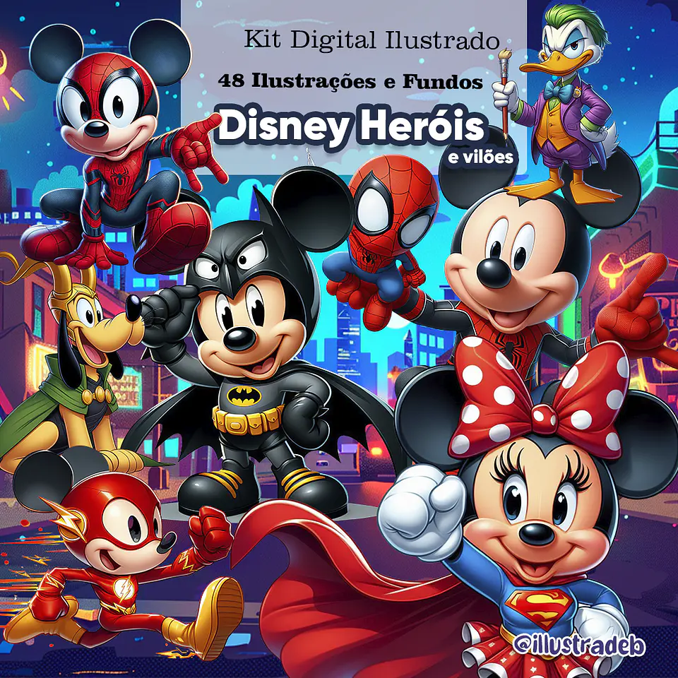 Disney Herois- Kit Digital   1