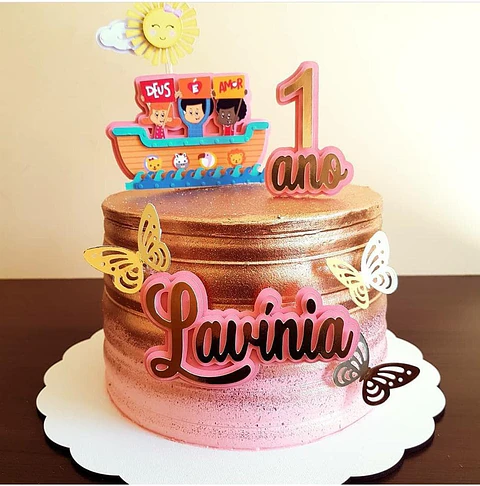 3 Palavrinhas - Topo de Bolo