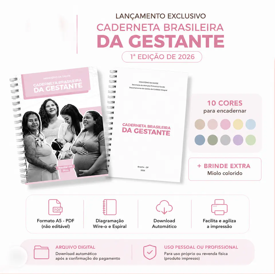 Caderneta Gestante – 1ª Edição 2026 1