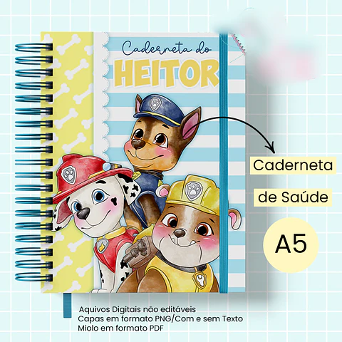Caderneta de Saúde Patrulha Canina