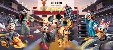 Disney Pilotos- Kit Digital  
