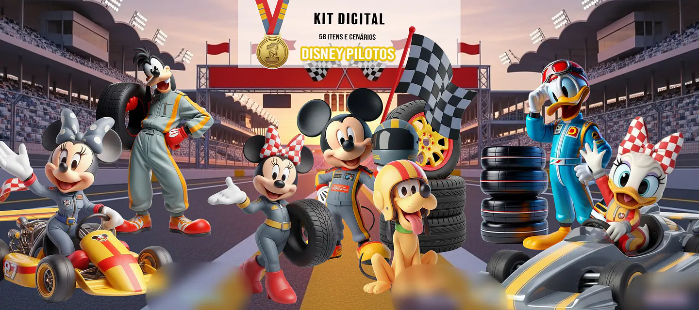 Disney Pilotos- Kit Digital   1