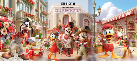 Disney_Floricultura- Kit Digital   
