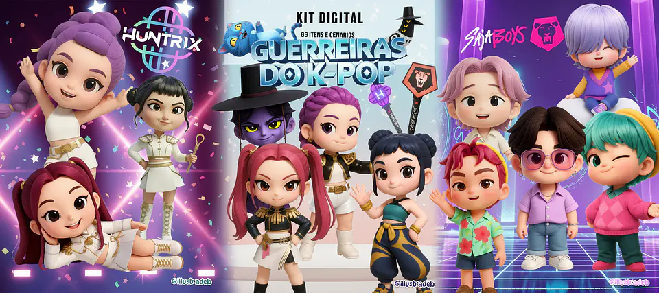 Guerreiras_do_K-Pop- Kit Digital    1