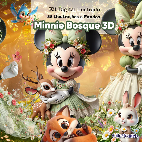 Minnie Bosque- Kit Digital  