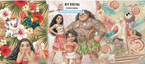 Moana_2_Aquarela- Kit Digital  