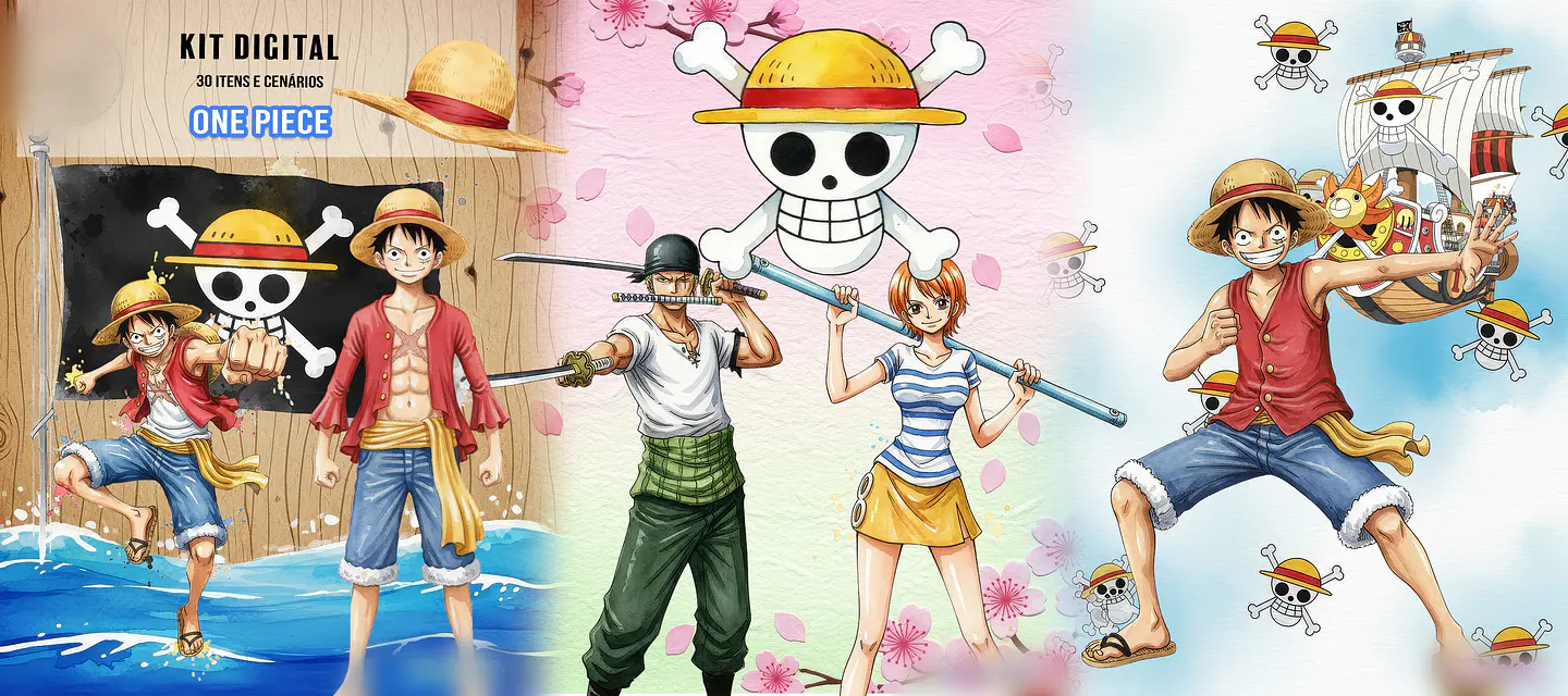 One_Piece_Aquarela- Kit Digital    1