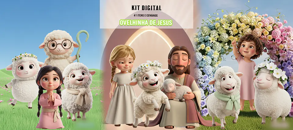 Ovelhinha de Jesus- Kit Digital    1