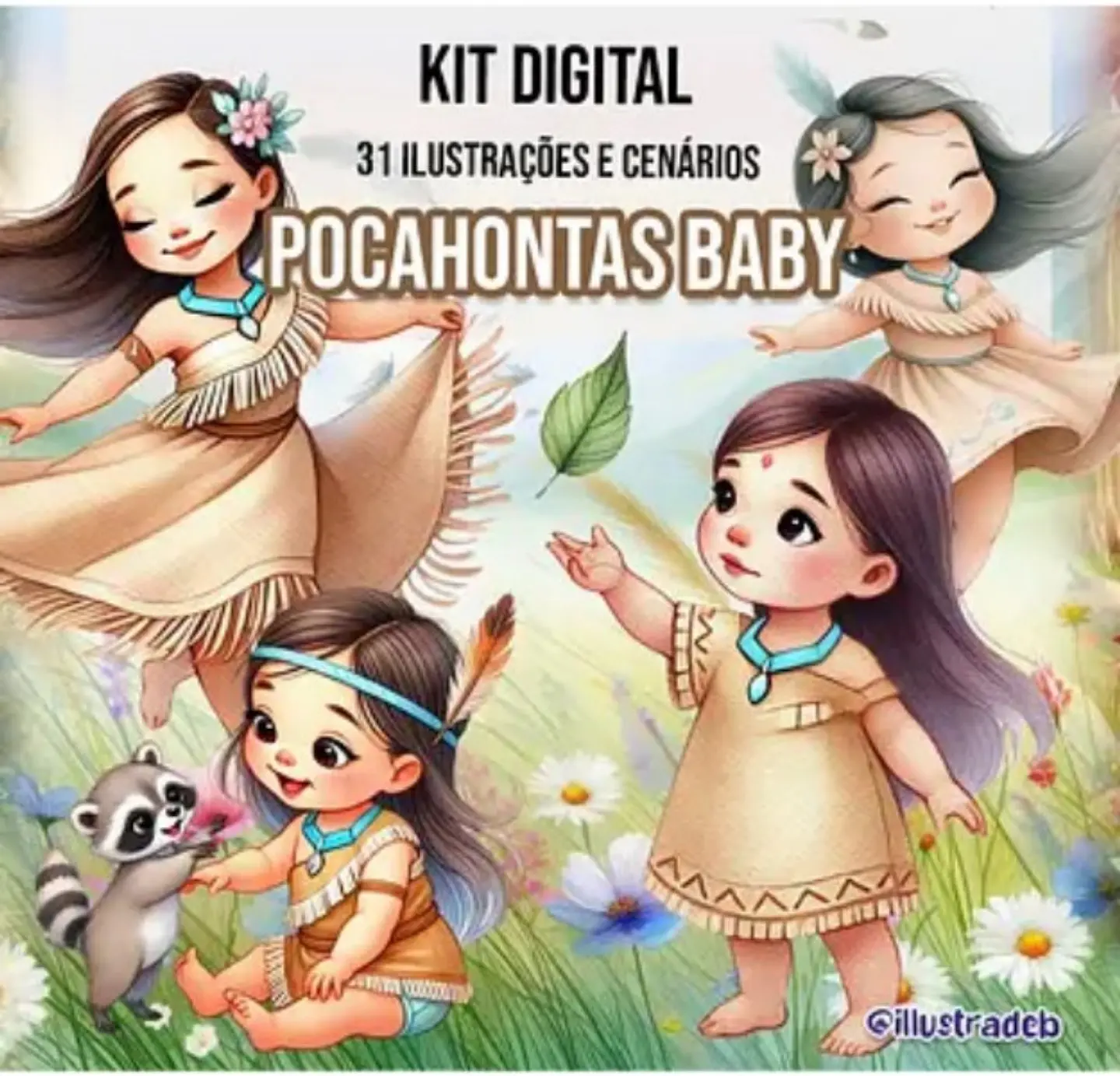 Pocahontas Baby- Kit Digital 1
