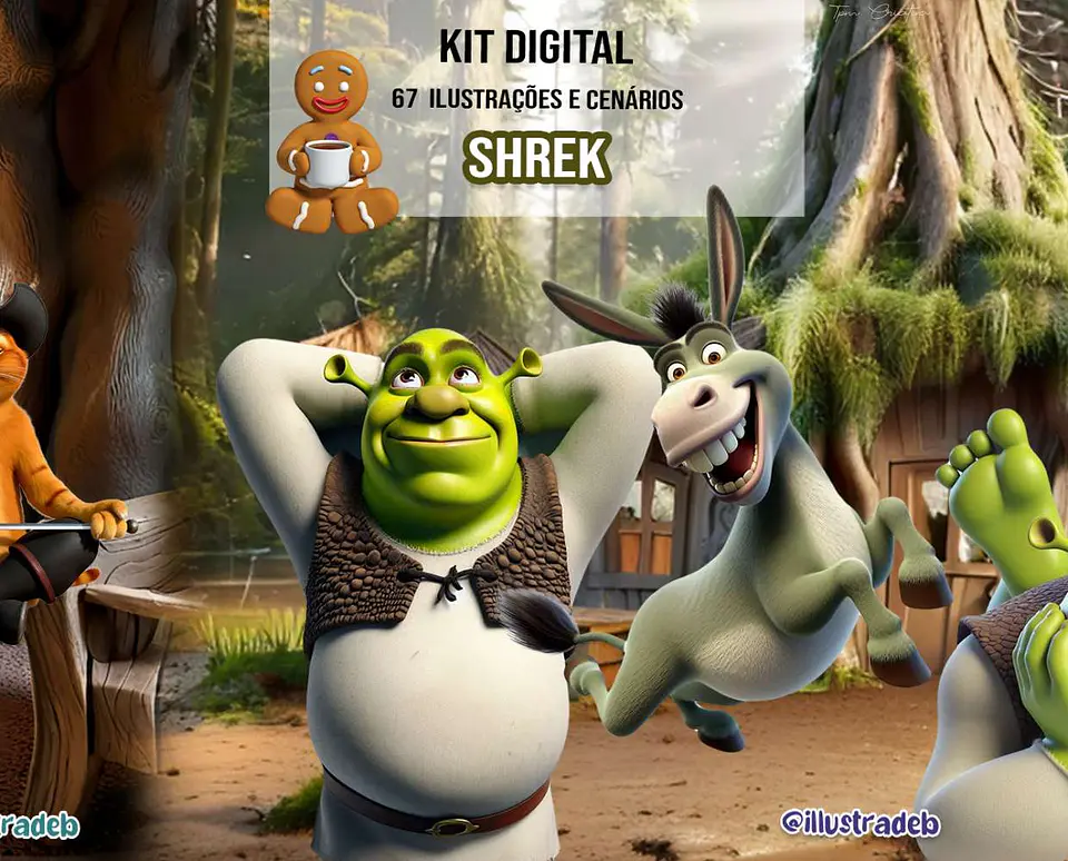 Shrek- Kit Digital    1