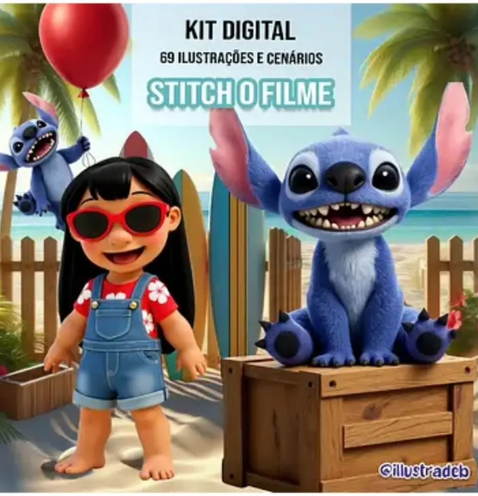 Stitch O Filme- Kit Digital      1