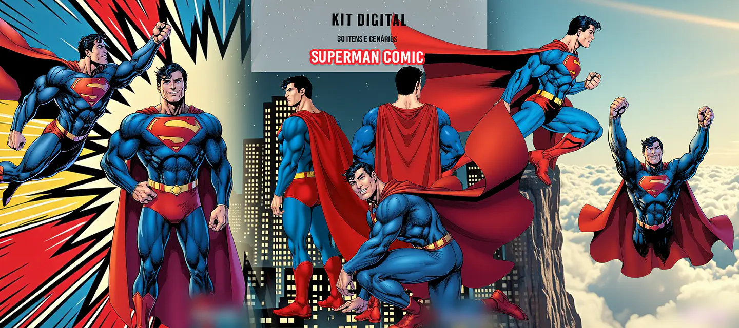 Superman Comic- Kit Digital  1
