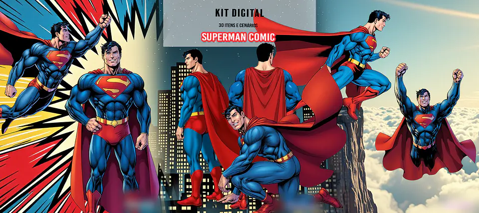 Superman Comic- Kit Digital  1