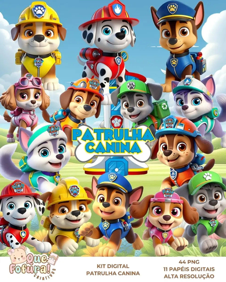 Patrulha Canina - Kit Digital  1