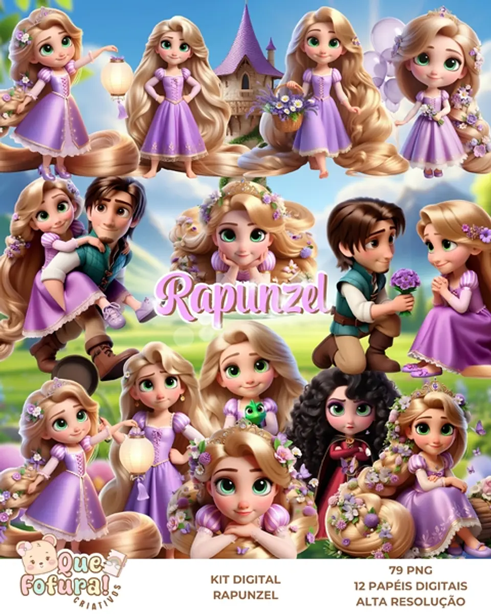 Rapunzel - Kit Digital   1