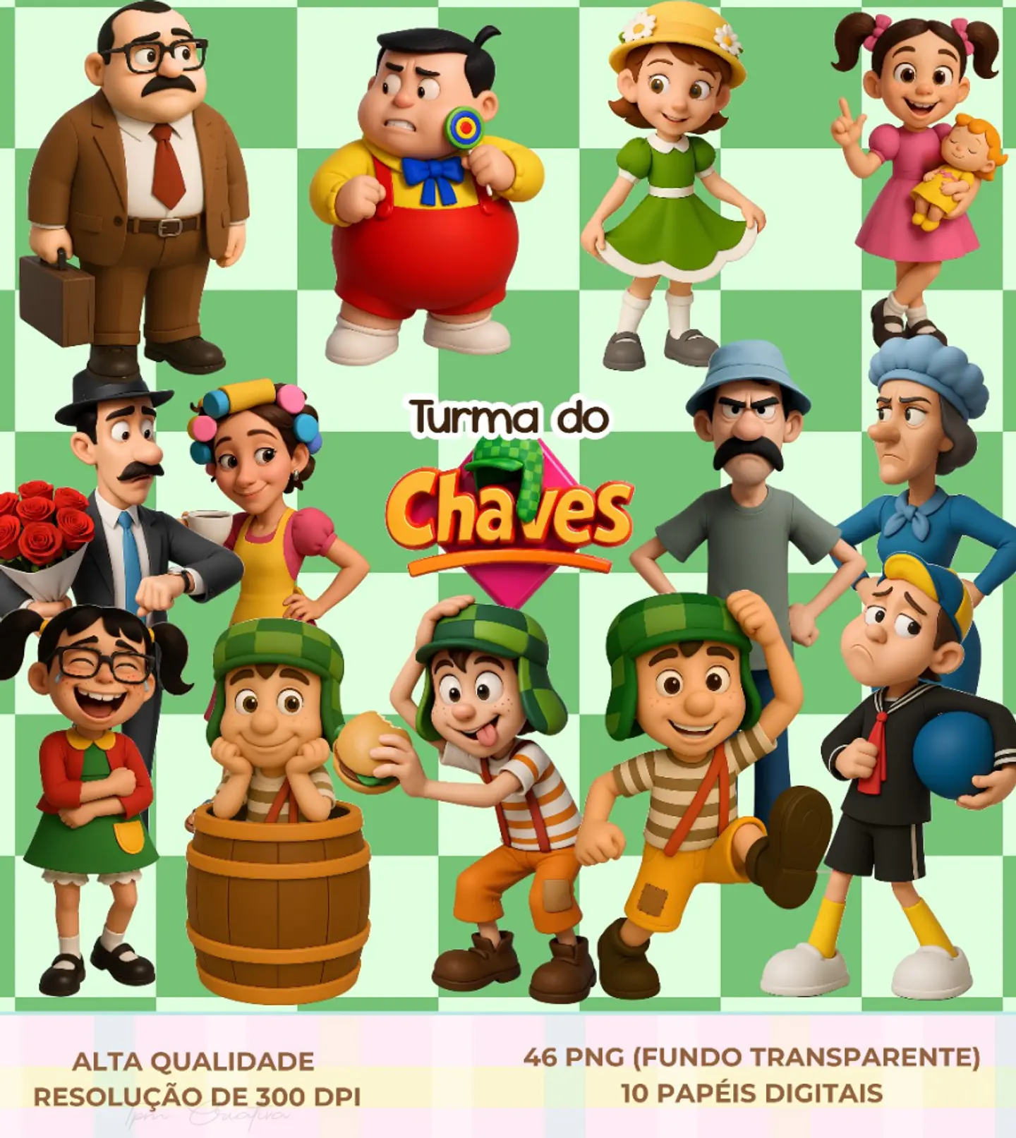 Turma do Chaves- Kit Digital  1