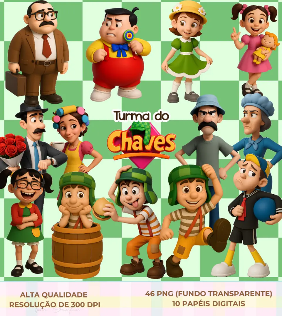 Turma do Chaves- Kit Digital  1