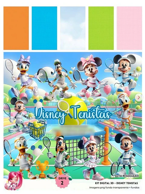 DISNEY TENISTAS- Kit Digital
