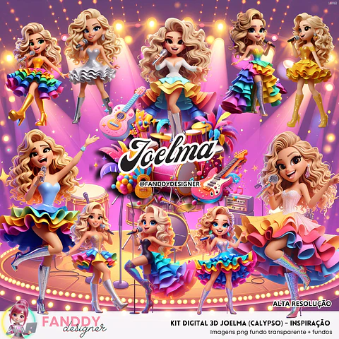 Joelma Calypso- Kit Digital 
