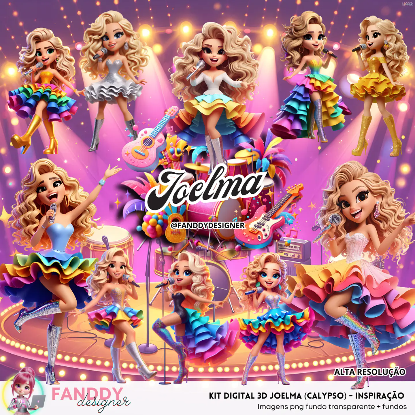 Joelma Calypso- Kit Digital  1