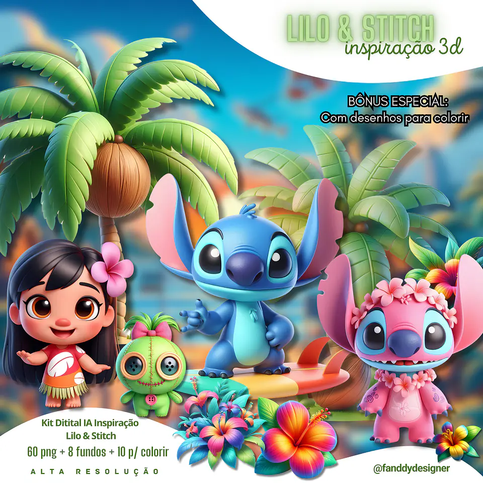 Lilo e Stitch- Kit Digital  1