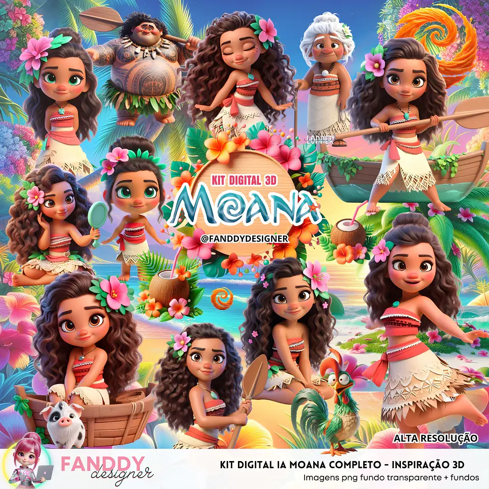 Moana- Kit Digital    1
