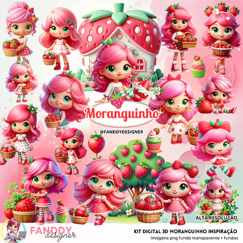 Moranguinho- Kit Digital  