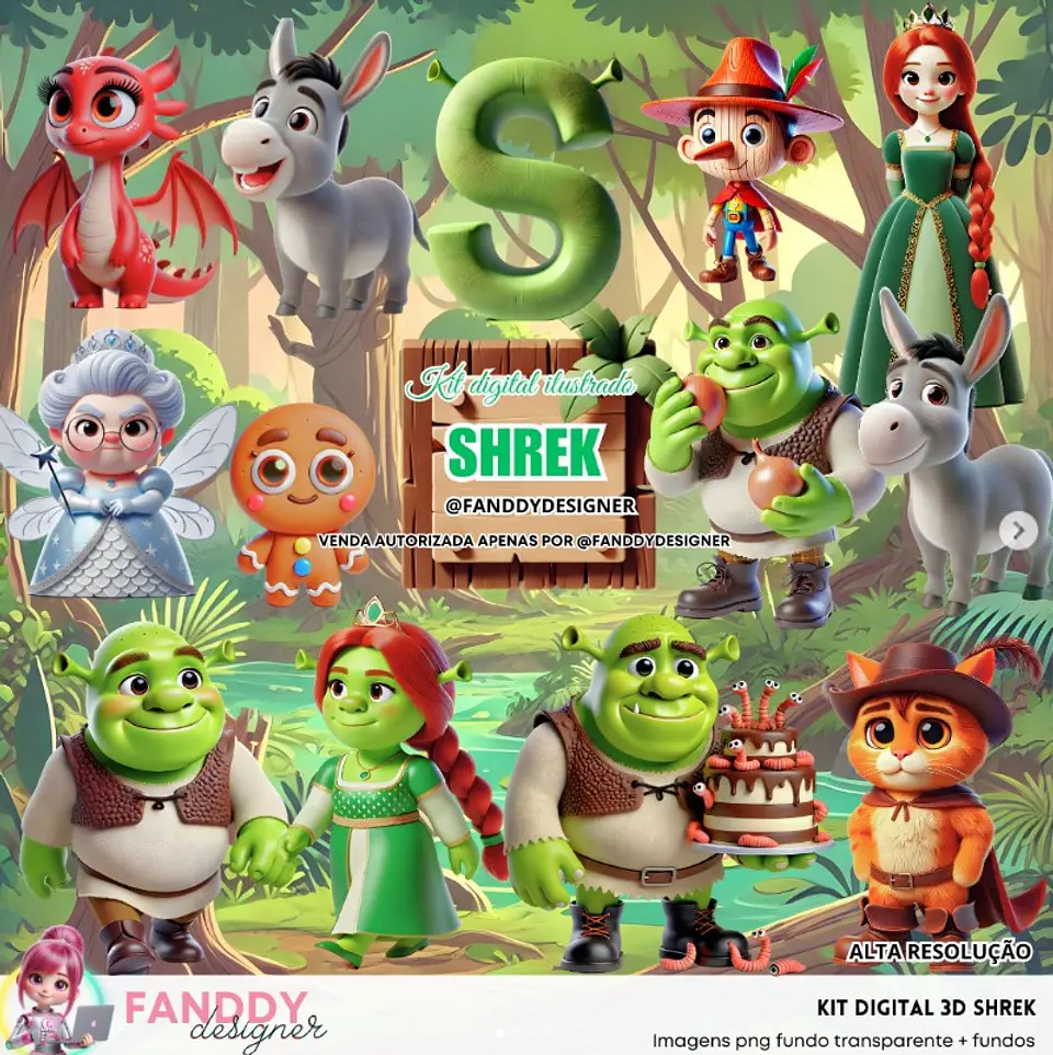 SHREK- Kit Digital   1