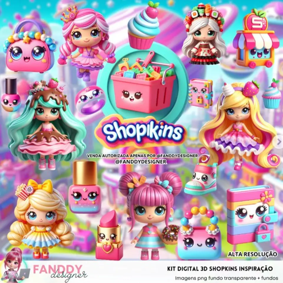SHOPKINS- Kit Digital  1