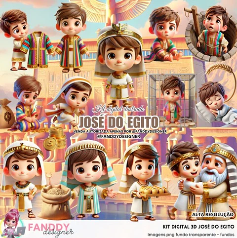 JOSÉ DO EGITO- Kit Digital 