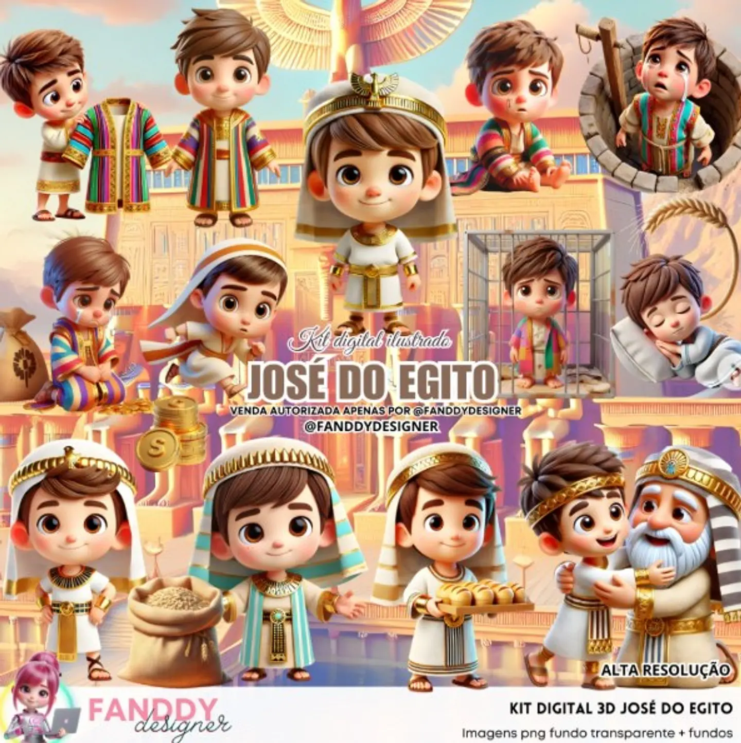 JOSÉ DO EGITO- Kit Digital  1