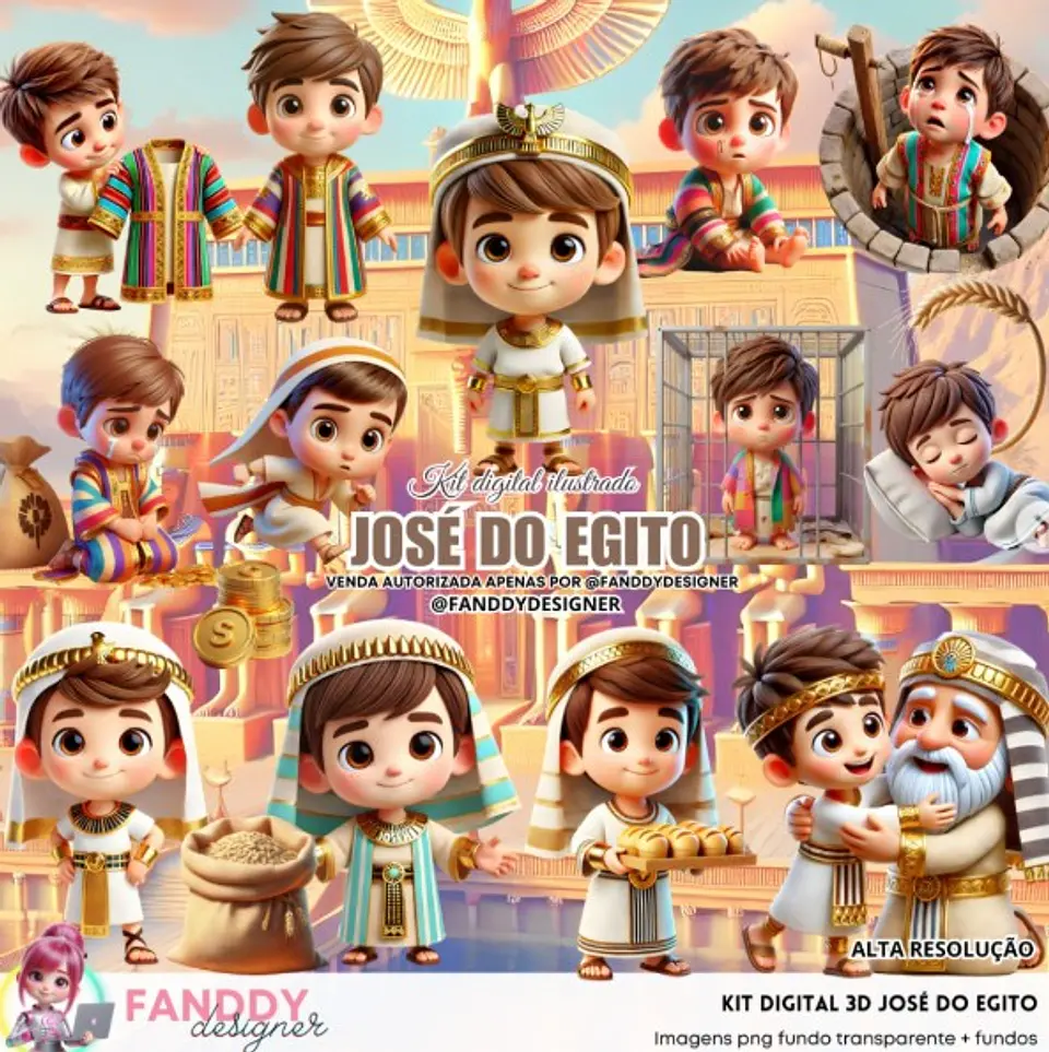 JOSÉ DO EGITO- Kit Digital  1
