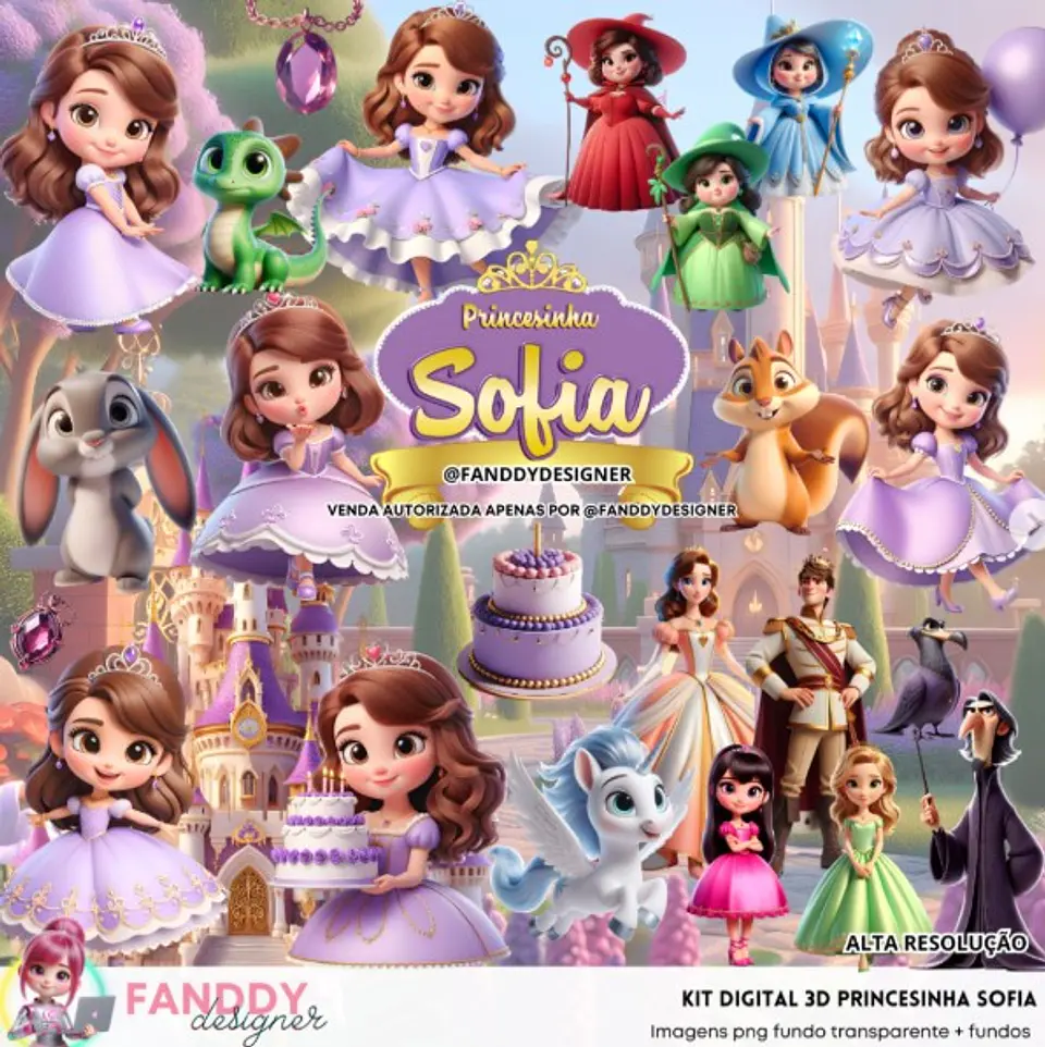 PRINCESINHA SOFIA- Kit Digital     1