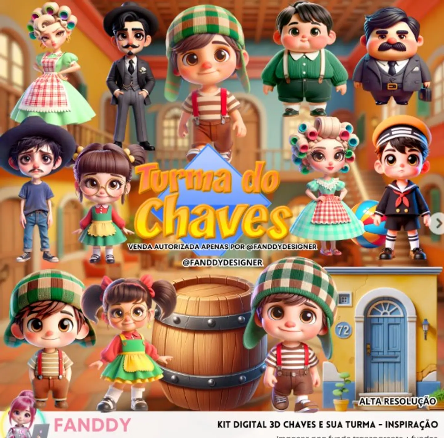 CHAVES E SUA TURMA- Kit Digital  1