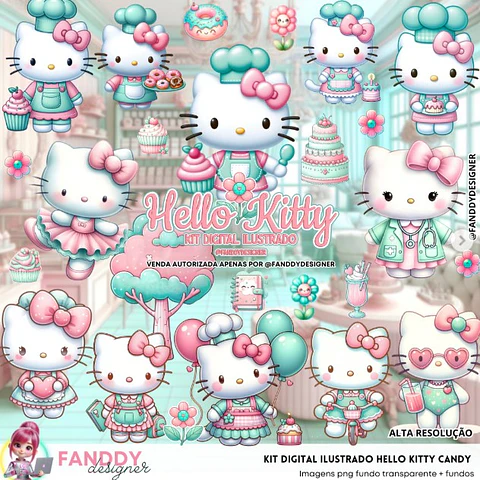 HELLO KITTY CANDY- Kit Digital  