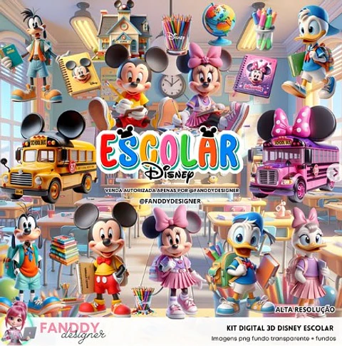 DISNEY ESCOLAR- Kit Digital    