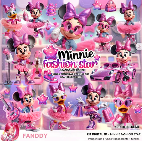 MINNIE FASHION STAR- Kit Digital      