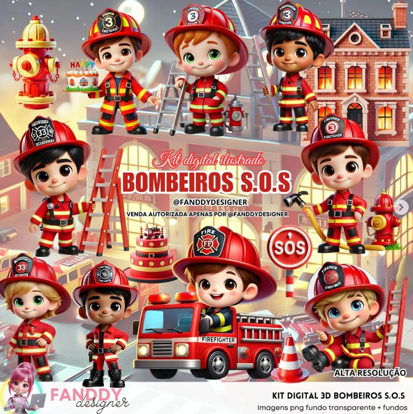 Bombeiros- Kit Digital  1