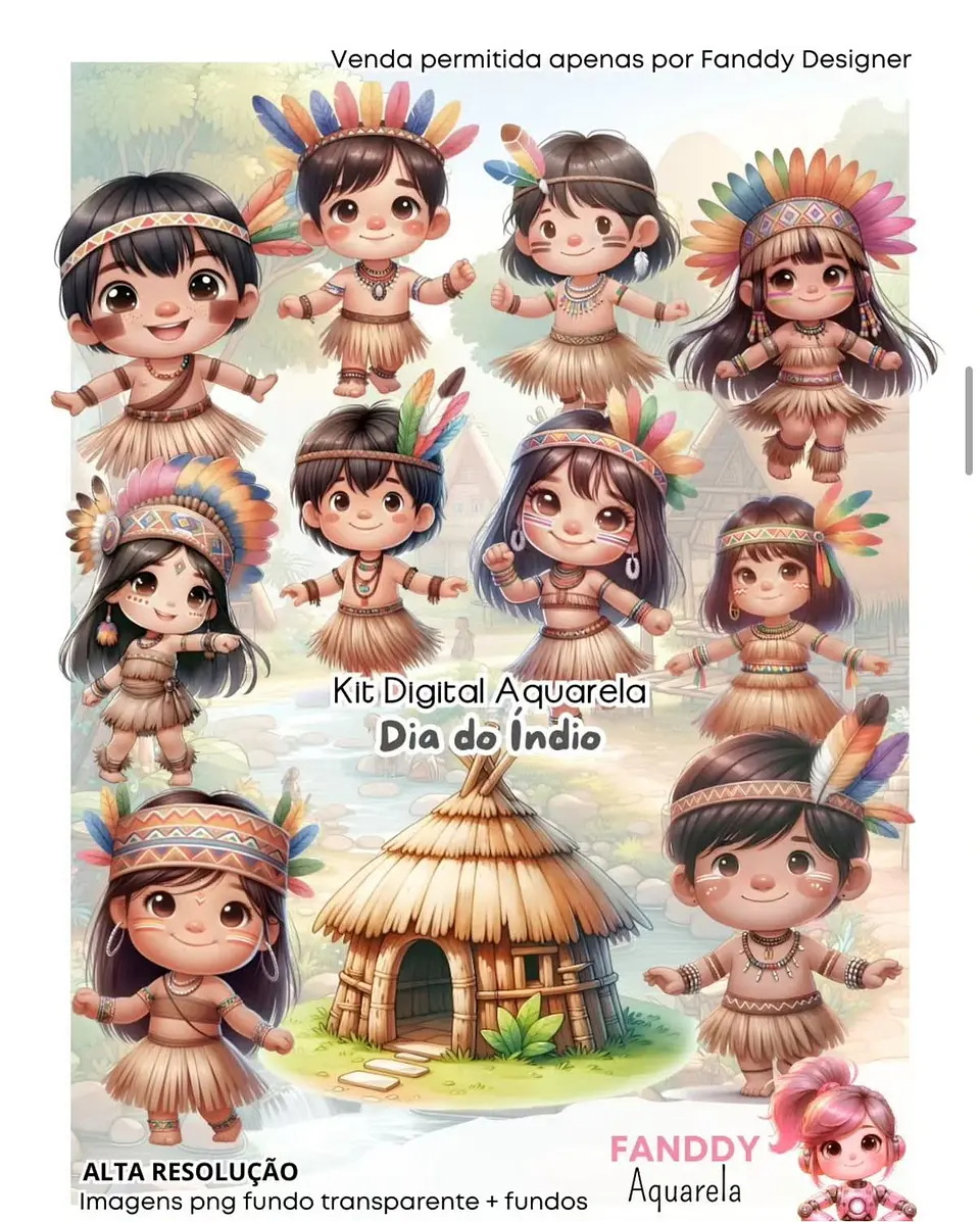 DIA DO ÍNDIO- Kit Digital 1